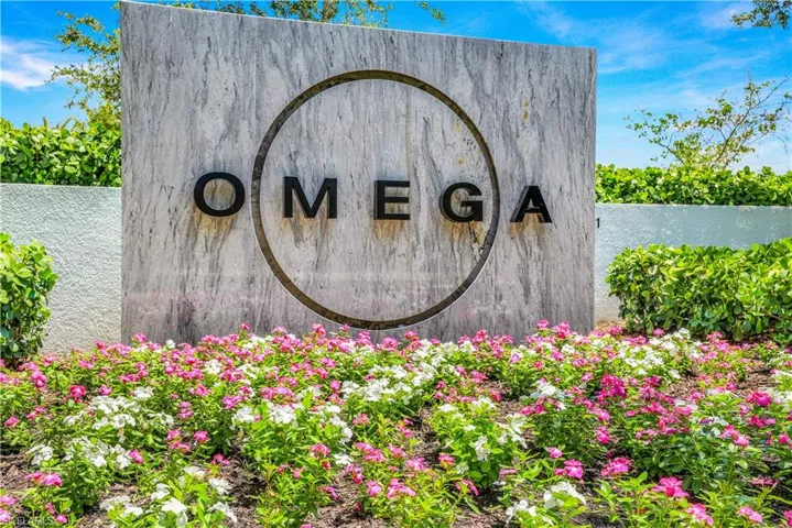 A beautifully designed entry monument creates a welcoming first impression upon arrival.