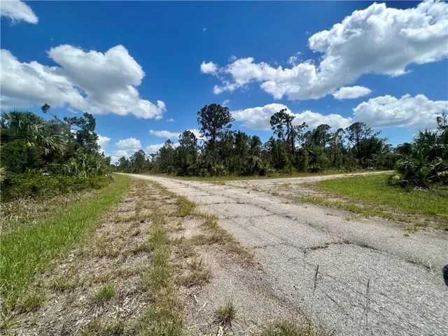 View of asphalt road