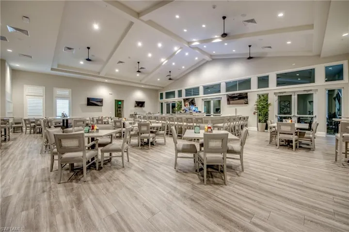 Indoor Restaurant and bar