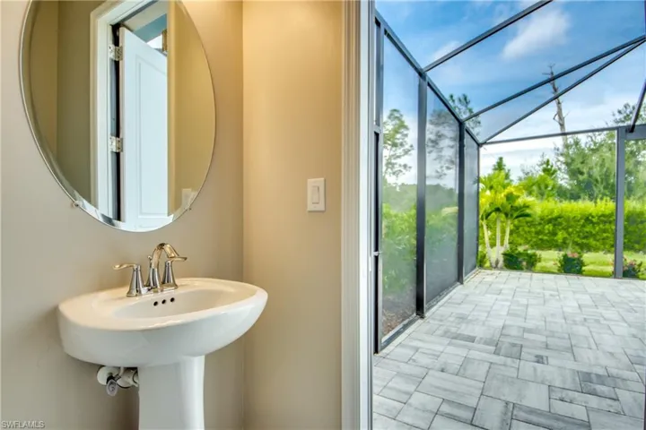 View of bathroom