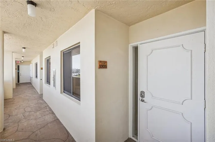 View of exterior entry