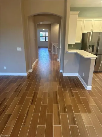 Kitchen offers new high-end appliances and new tile flooring. Prentiss Pointe Condo for sale in Fort Myers Florida