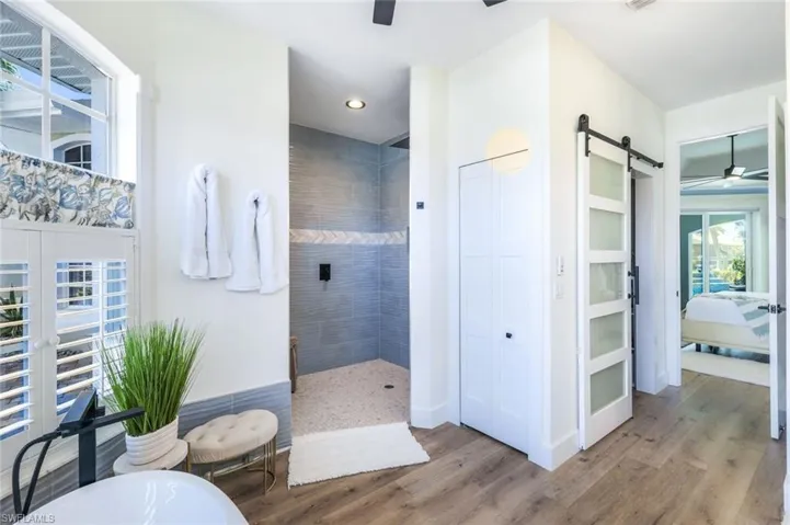 Master Bath also has a separate large walk in shower