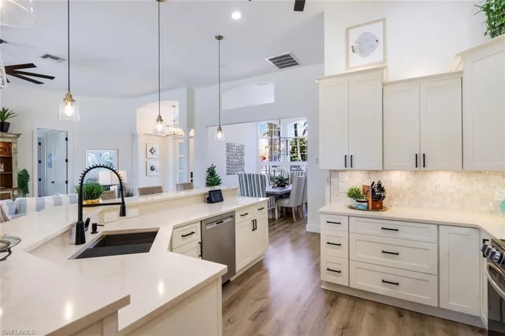 The custom built Kitchen