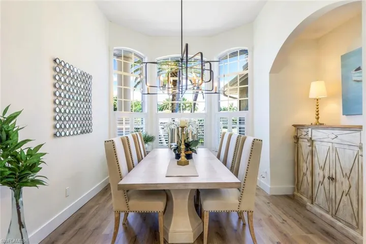Spacious dining area adjacent to Great Room