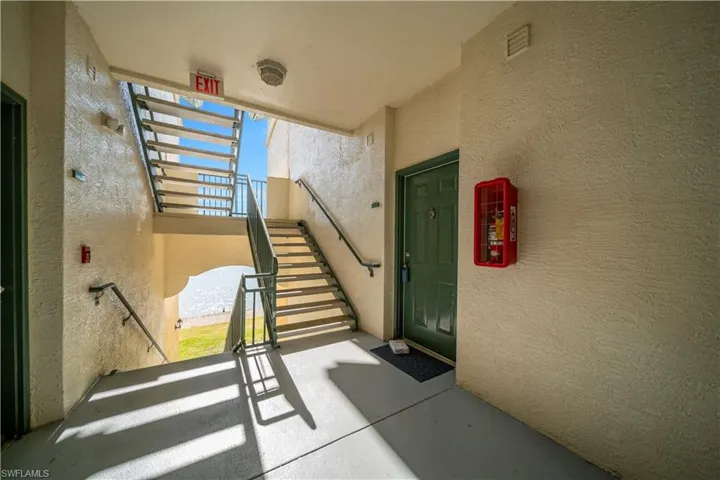 View of stairway