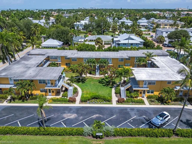 Aerial view of complex