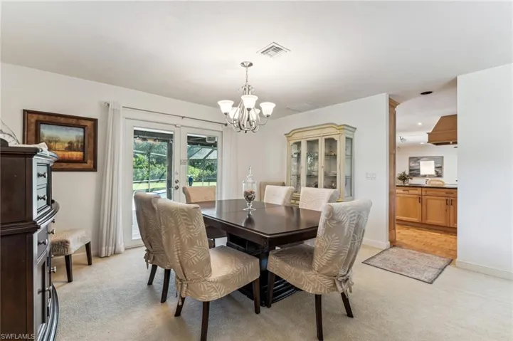 Formal dining room