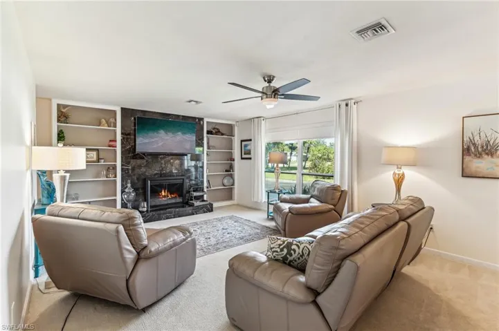 Wood burning fire place