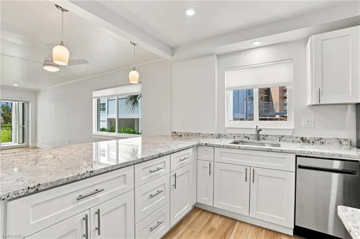 Beautifully renovated kitchen- Virtually Edited Image
