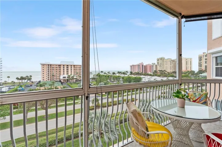 WRAPAROUND BALCONY WITH VIEWS OF THE GULF