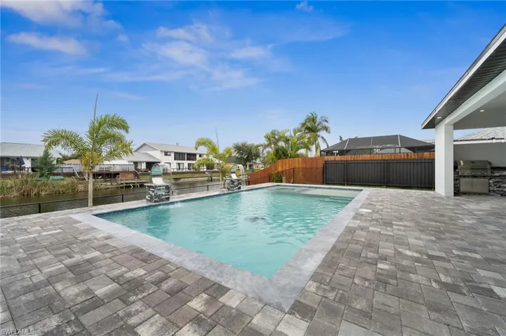 Large Pool with fenced in yard.