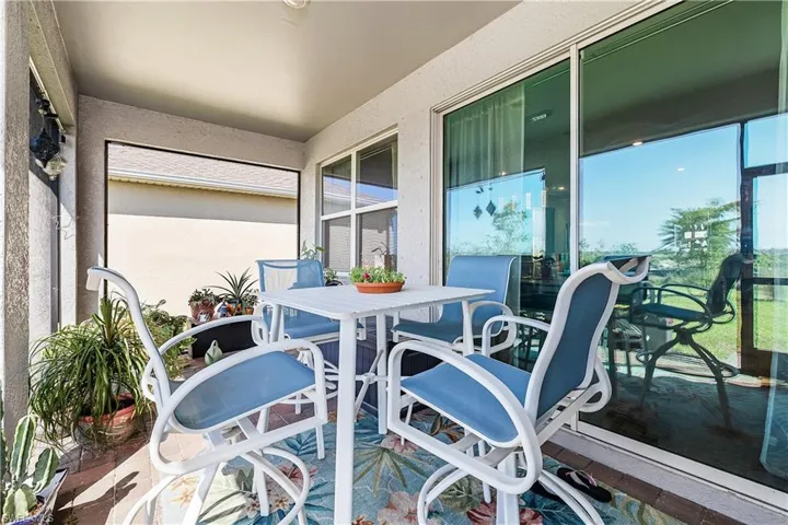 Patio featuring outdoor dining area