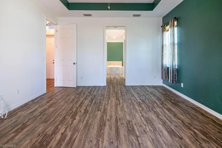 Oversized and opens to the lanai