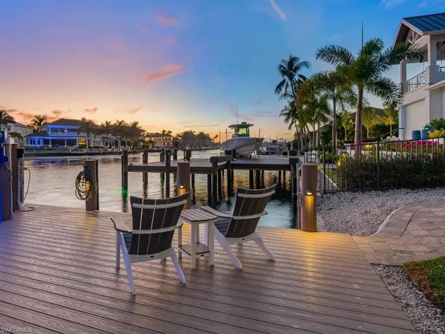 Dock featuring a water view