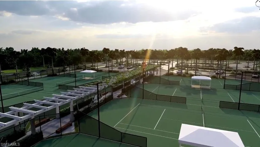 View of sport court