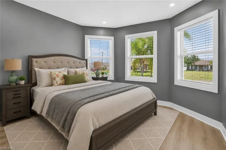 Bedroom #3 | AI Staged Furniture
