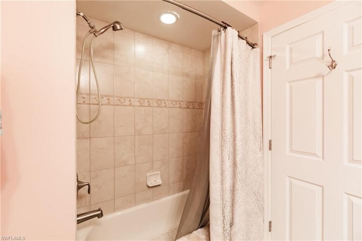 GUEST BATHROOM HAS SHOWER/TUB FOR ALL TO ENJOY!