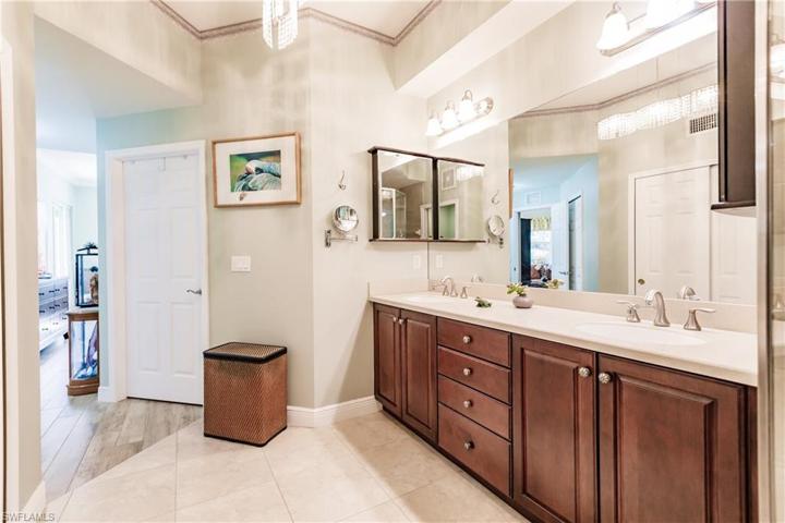 MASTER BATHROOM IS LARGE, SPACIOUS & BRIGHT! VERY UPDATED WITH MODERN LIGHTING!
