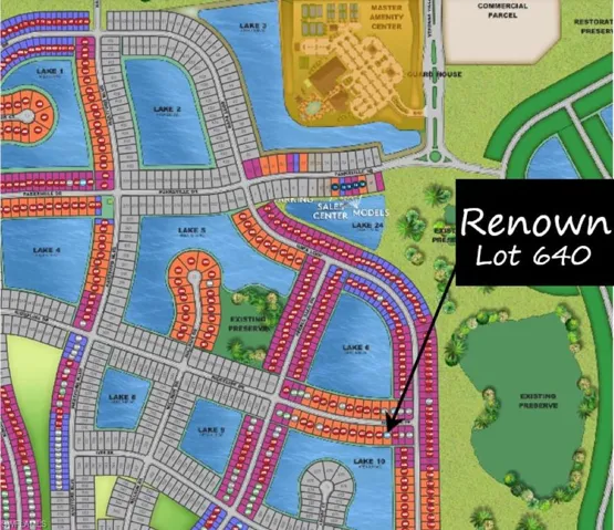 site map - Lot 640