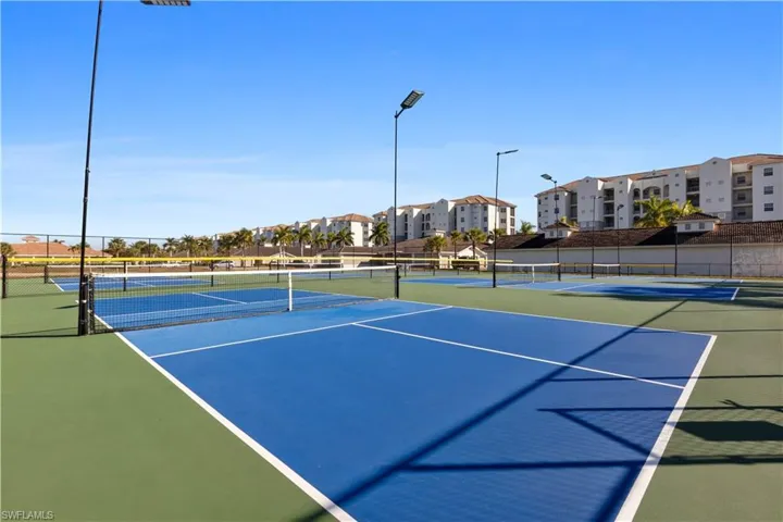 Pickle ball court