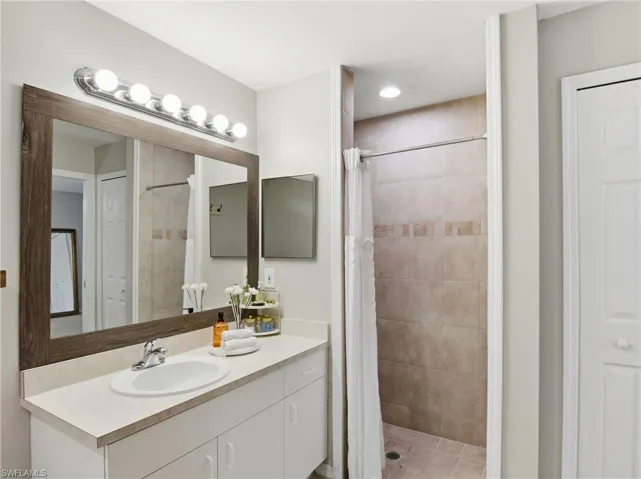 Master Bathroom featuring shower stall