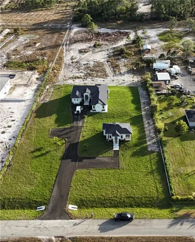 Aerial overview of property's location