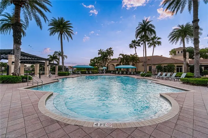 Resort style pool