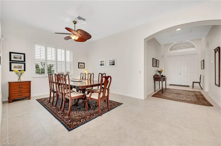 For those more formal evenings, enjoy the dedicated dining area.