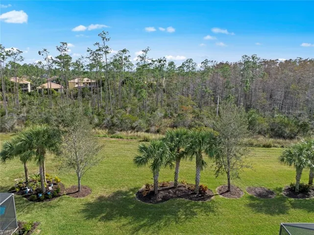 Large backyard with a great view