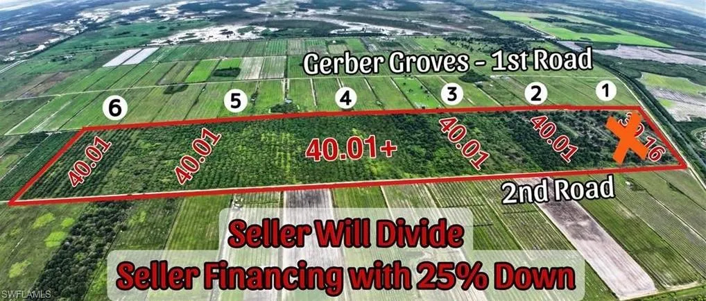 200 Acres, 2nd Road, Gerber Groves, Section One, LaBelle, FL