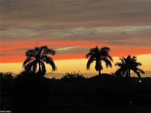 View of nature at dusk