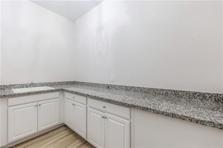 Laundry Area and Storage on First Floor