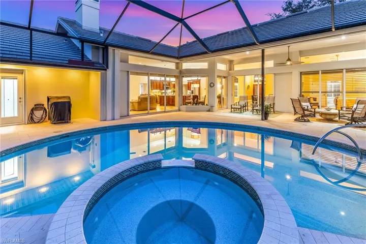Pool at Dusk