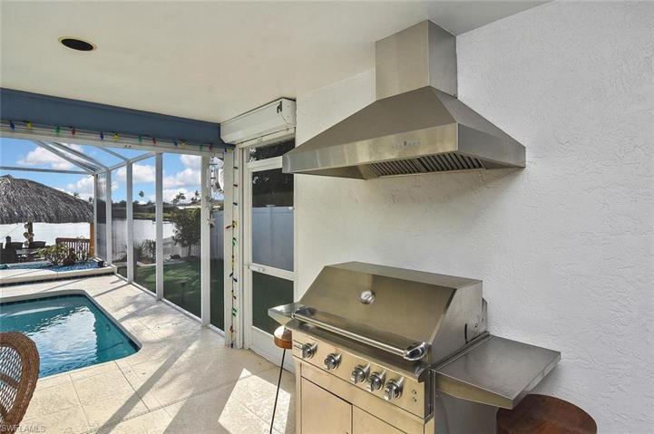 Outdoor Built in Ventalation for cooking