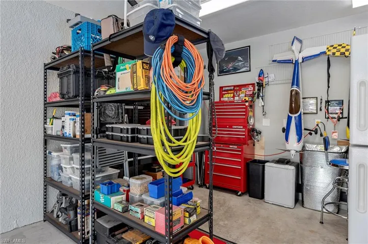 View of storage room