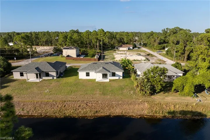 View from above of property featuring a large body of water