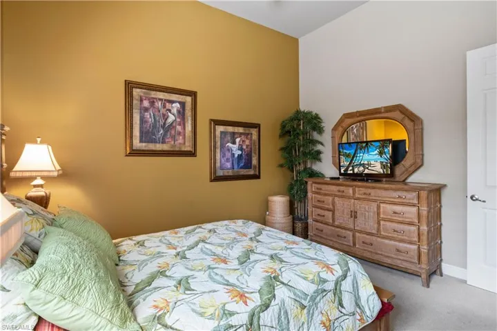 Bedroom featuring carpet floors