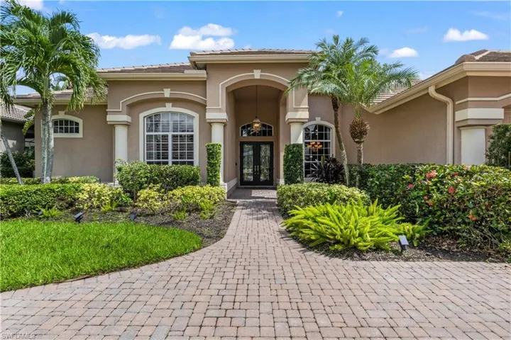 View of exterior entry with french doors