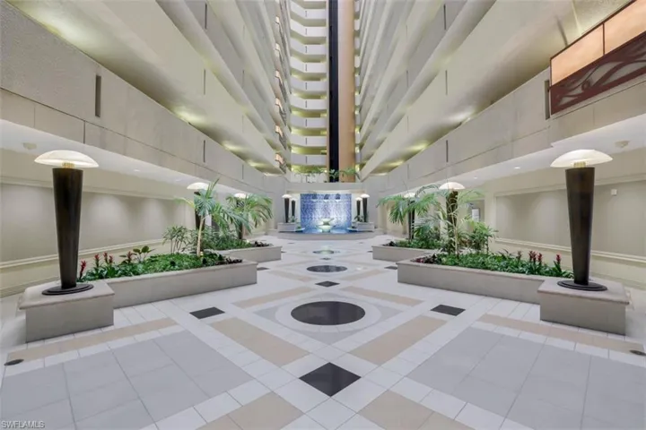 View of atrium