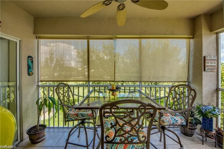 Screened porch