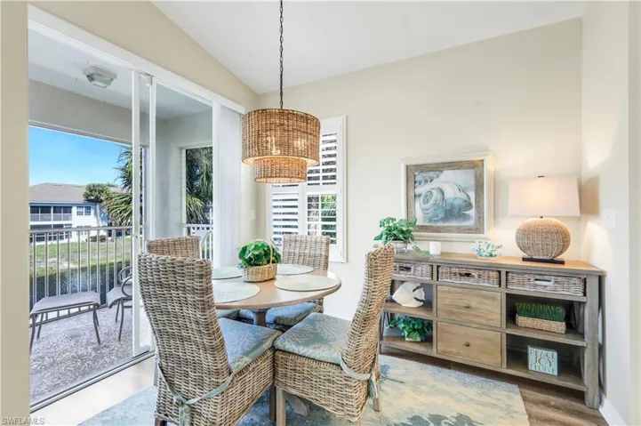 Charming Breakfast Room off kitchen area