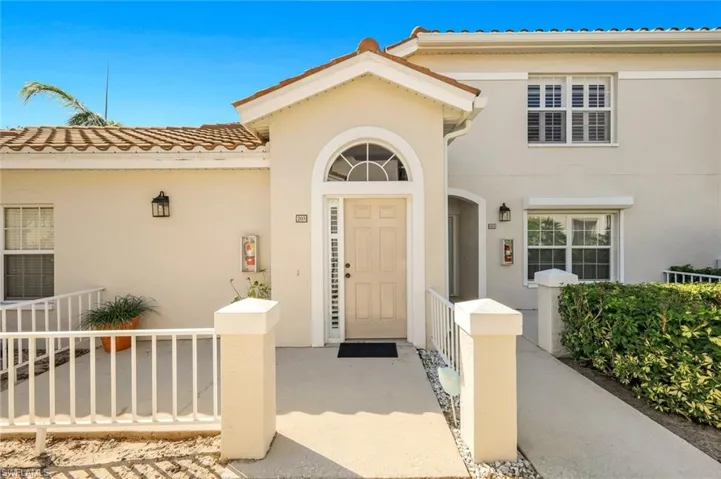 Entrance to stairway to condo.