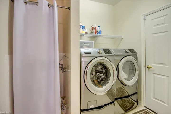 Laundry Room including a pet wash station