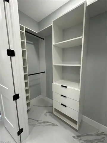 View of spacious closet