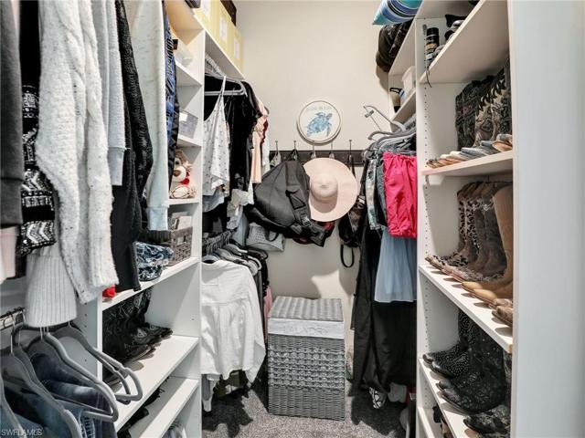 Custom closet organizers in all bedrooms