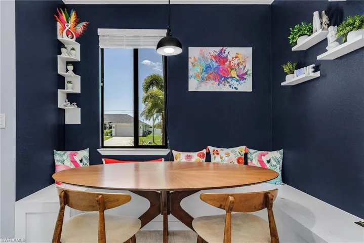 Dining area featuring breakfast area