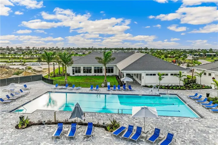View of pool