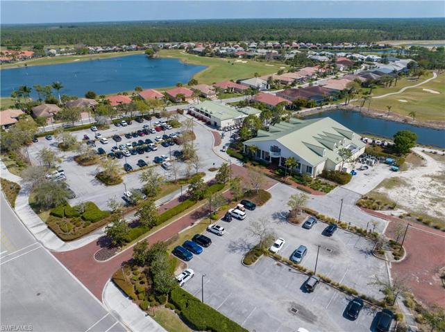 Aerial view of community