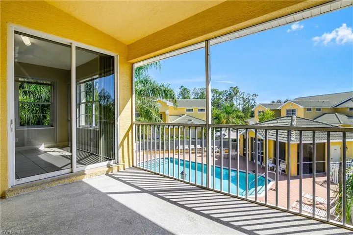 Lanai With View of Nottingham community pool